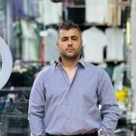 پیراهن مجلسی آستین دار برند mnr طوسی